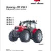 Massey Ferguson 6713S to 6718S Dyna6 Operation Manual 1