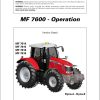 Massey Ferguson 7614 7615 7616 7618 Dyna 4 6 Operation Manual 1