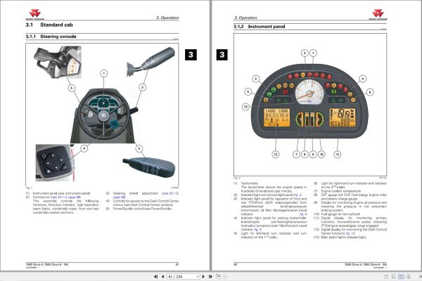 Massey Ferguson 7614 7615 7616 7618 Dyna 4 6 Operation Manual 2