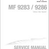 Massey Ferguson Auger Header 9283 9286 Service Manual 4283612M1 1
