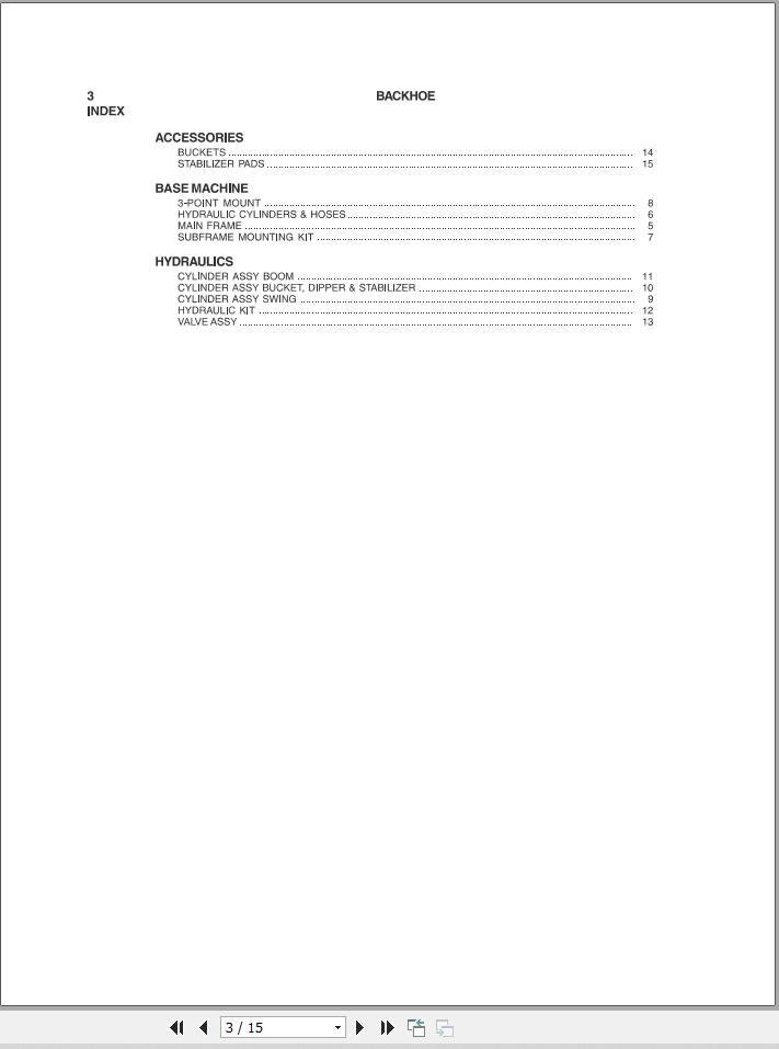 Massey Ferguson Backhoe 1565 1570 1575 1580 CB25 Repair Time Schedule 1