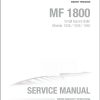 Massey Ferguson Baler 1836 1838 1840 Service Manual 4283565M1 1