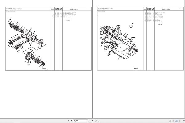 Massey Ferguson Baler 1840 Repair Time Schedule 4283536M1 2