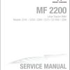 Massey Ferguson Baler 2240 to 2290 Workshop Service Manual 4283515M5 1