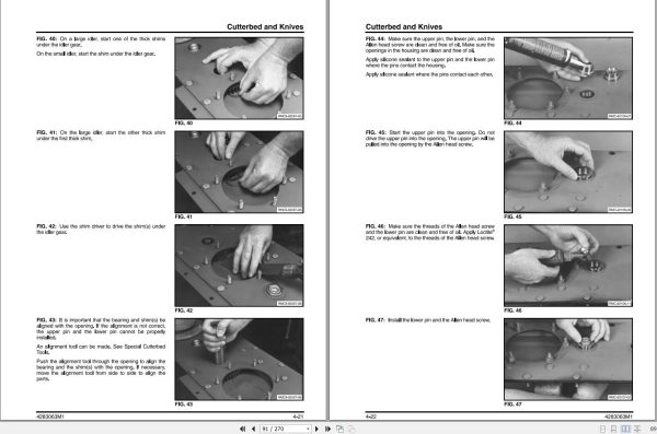 Massey Ferguson Baler 9070 to 9185 Workshop Service Manual 4283063M1 2