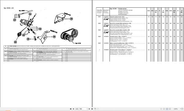 Massey Ferguson Combine 7240 to 7370 Repair Time Schedule 327209501 2