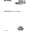 Massey Ferguson Combine 7244 ACTIVA Operator Manual 1
