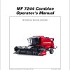 Massey Ferguson Combine 7244 Operator Manual 327313013 1