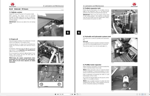 Massey Ferguson Combine 7244 Operator Manual 327313013 2
