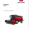 Massey Ferguson Combine 7340 Workshop Service Manual LA327509010M 1