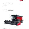 Massey Ferguson Combine 7344 Operator Manual 3274331M 1
