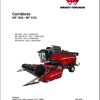Massey Ferguson Combine 7360 7370 Operator Manual 1