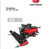 Massey Ferguson Combine 7380 7380AL 7382P 7382AL Operator Manual D3117100M5 1