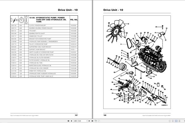 Massey Ferguson Combine 9280 DELTA Series Repair Time Schedule 2