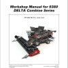 Massey Ferguson Combine 9380 DELTA Series Workshop Manual D3118800M2 1