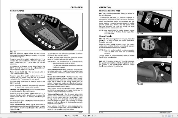Massey Ferguson Combine 9520 Operator Manual 2