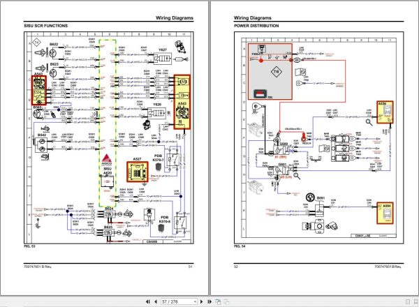 Massey Ferguson Combine 9520 Service Manual 4283559M1 2