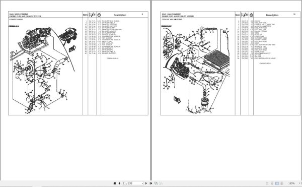 Massey Ferguson Combine 9545 9565 Service Manual 2