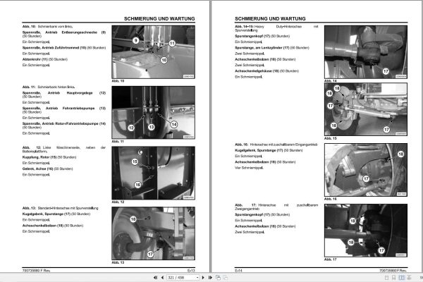 Massey Ferguson Combine 9695CE 9795CE Operator Manual 700735880F DE 2
