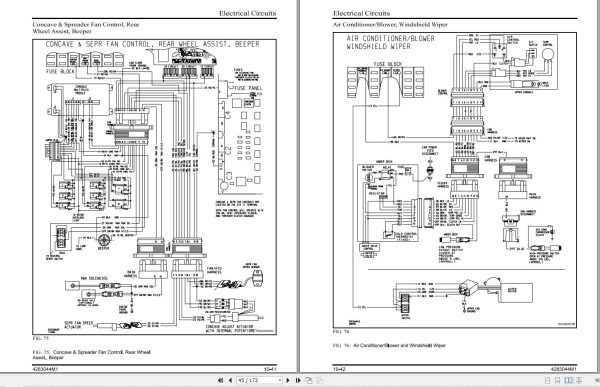 Massey Ferguson Combine 9895 Workshop Manual 2