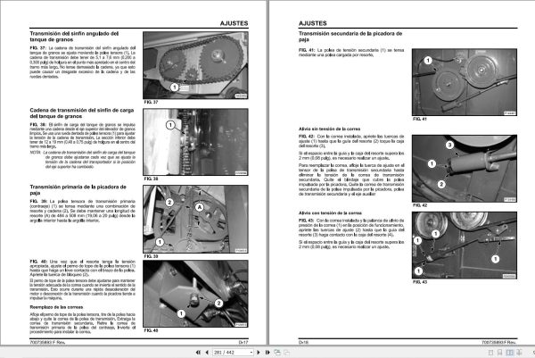 Massey Ferguson Combine 9895CE Operator Manual 700735893F ES 2