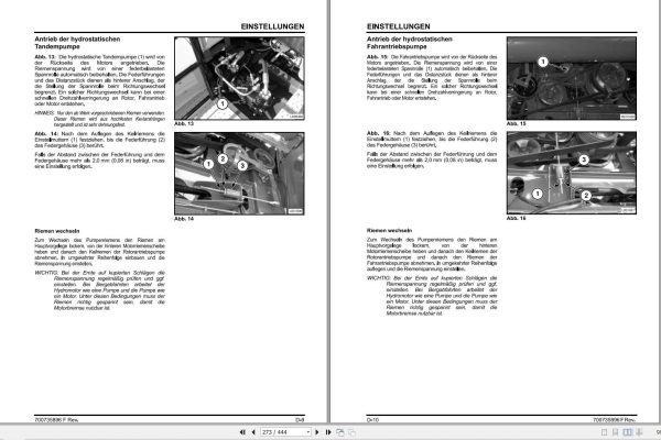 Massey Ferguson Combine 9895CE Operator Manual 700735896F DE 2