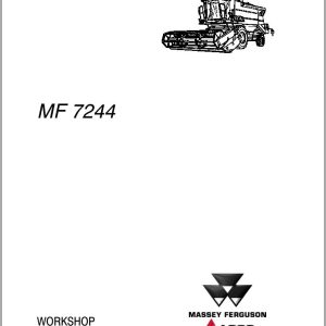 Massey Ferguson Combine MF7244 Workshop Manual 327326010 1