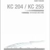 Massey Ferguson Conditioner KC204 KC255 Operator Manual FEL1276940101 1