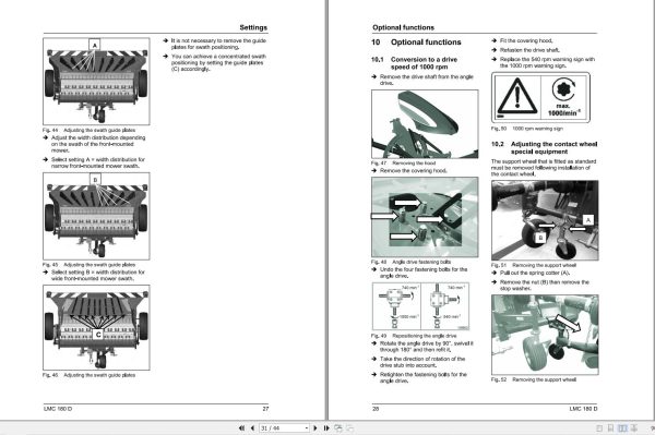 Massey Ferguson Conditioner LMC180D Operator Manual FEL1395840101 2