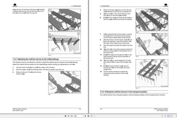 Massey Ferguson Cultivator 5750 Operator Manual 9971381MFA 2