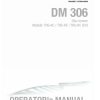 Massey Ferguson DM306TRS KC DM306TRS RC DM306TRS RC DUO Operator Manual FEL1284120101 1