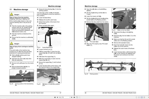 Massey Ferguson DM306TRS KC DM306TRS RC DM306TRS RC DUO Operator Manual FEL1284120101 2