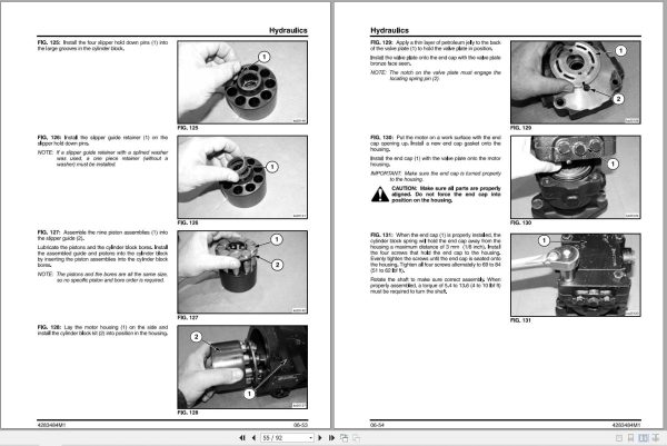 Massey Ferguson Disc Header 9186 Service Manual 4283484M1 2