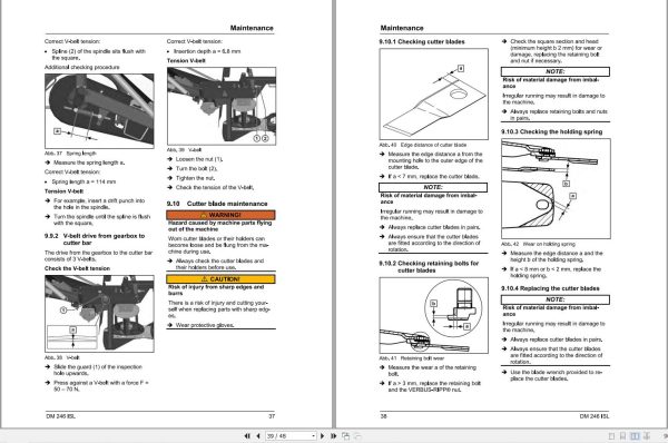 Massey Ferguson Disc Mower DM246ISL Operator Manual FEL1376440101 2