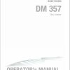 Massey Ferguson Disc Mower DM357 Operator Manual FEL1392330101 1
