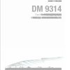 Massey Ferguson Disc Mower DM9314TL Operator Manual FEL1704980101 1