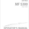 Massey Ferguson Draper Header 5300 Operator Manual 700743592C 1