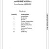 Massey Ferguson Draper Header 5300 Repair Time Schedule 4283563M1 1