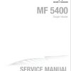 Massey Ferguson Draper Header 5400 Workshop Service Manual 4283610M1 1