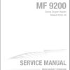 Massey Ferguson Draper Header 9255 45 Service Manual 4283620M1 1