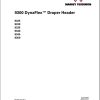 Massey Ferguson Draper Header 9325 to 9350 Workshop Service Manual 4283632M1 1