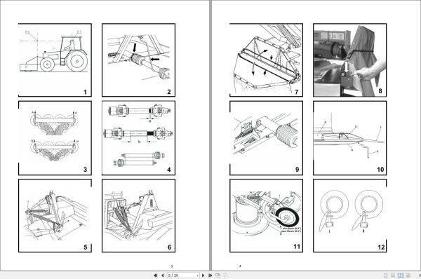 Massey Ferguson Drum Mower M254FP Operator Manual FEL1276170101 2