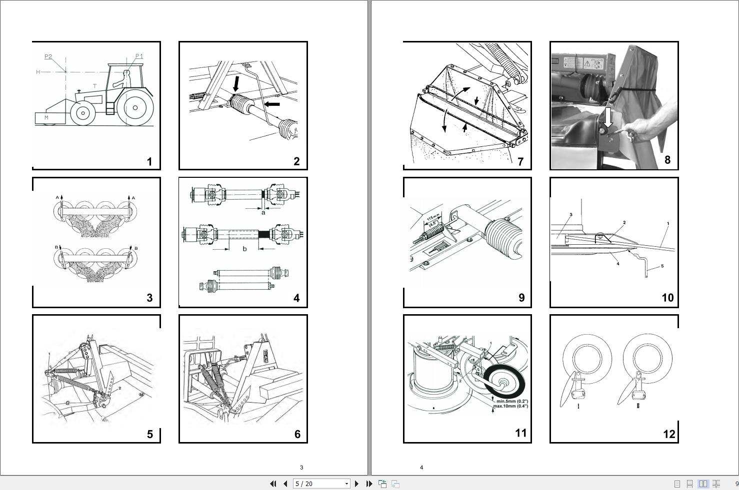 Massey Ferguson Drum Mower M254FP Operator Manual FEL1276170101 2