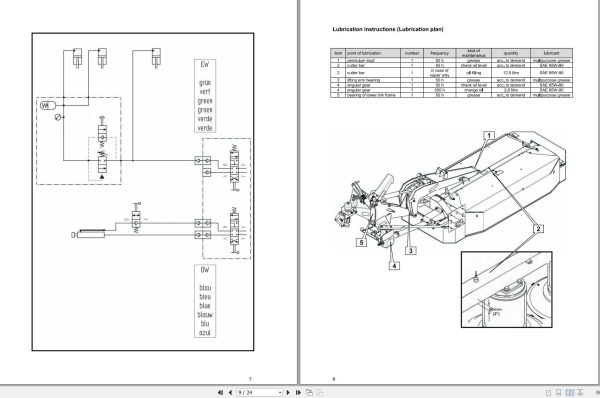 Massey Ferguson Drum Mower M304TL Operator Manual FEL1283840101 2