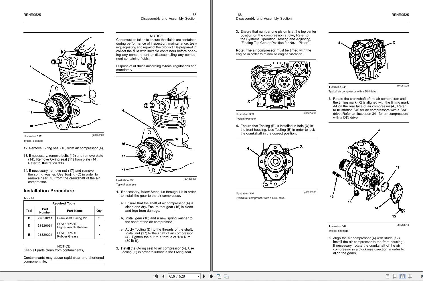 Massey Ferguson Engine Perkins 1104D Operation Maintenance Manual SEBU8172 2