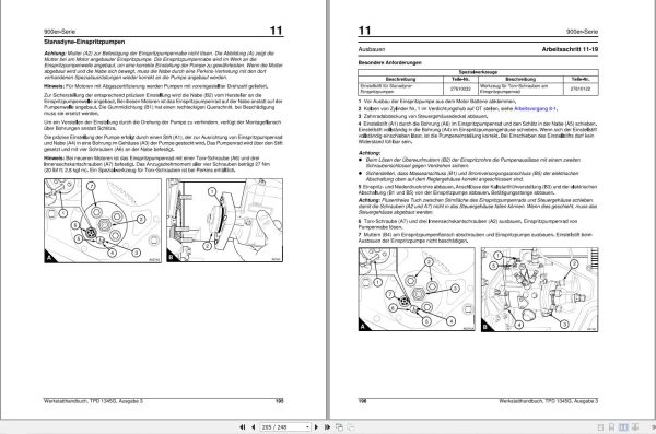 Massey Ferguson Engine Perkins 900 Series Workshop Manual TPD1345G DE 2