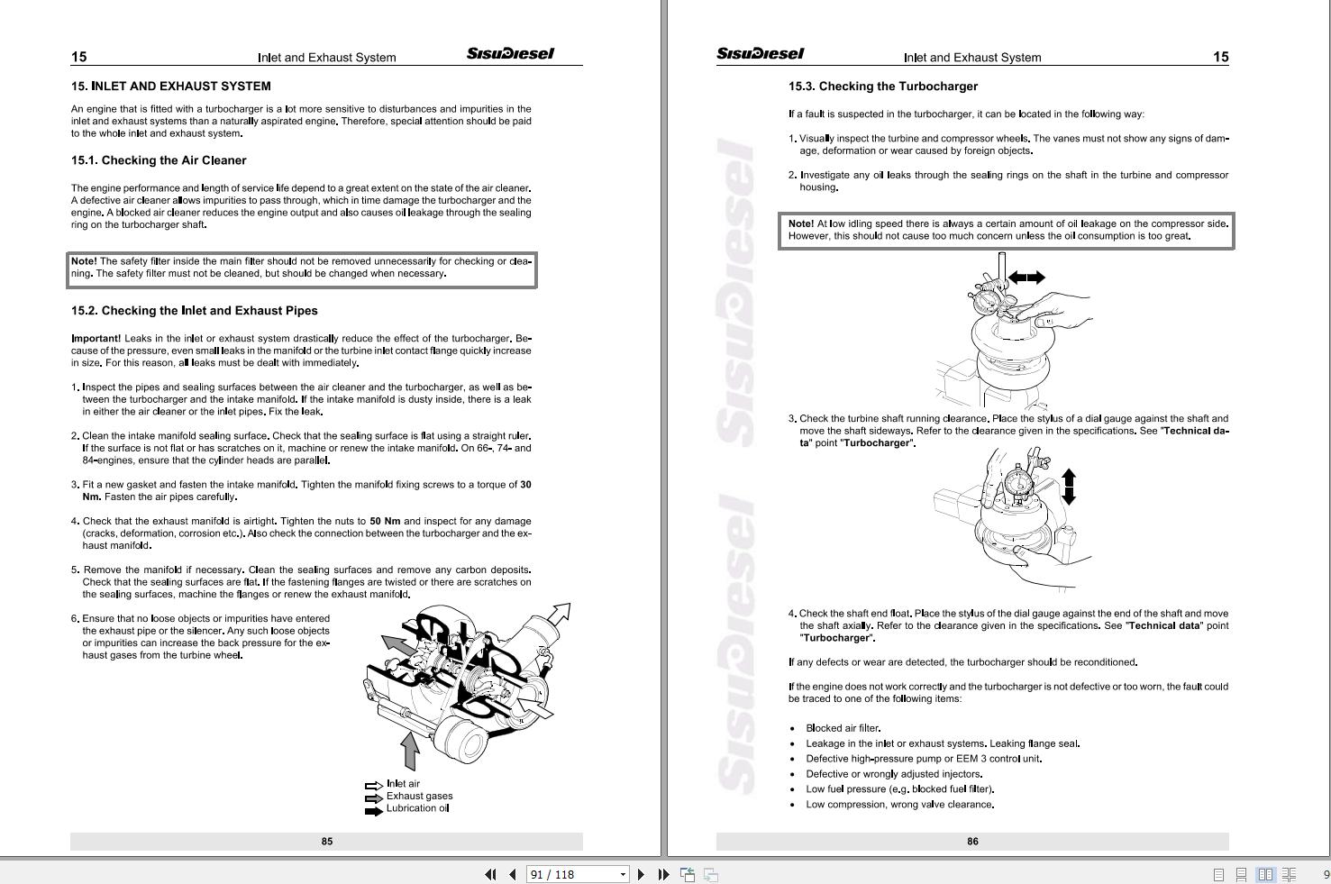 Massey Ferguson Engine Sisu 44 49 66 74 84 Workshop Manual 837062637 2