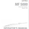 Massey Ferguson Field Cultivator 5035 Operator Manual 997779MFG 1