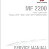 Massey Ferguson Large Square Baler 2240 to 2290 Service Manual 4283515M5 1