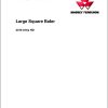 Massey Ferguson Large Square Baler 2370 Ultra HD Workshop Service Manual 4283615M2 1